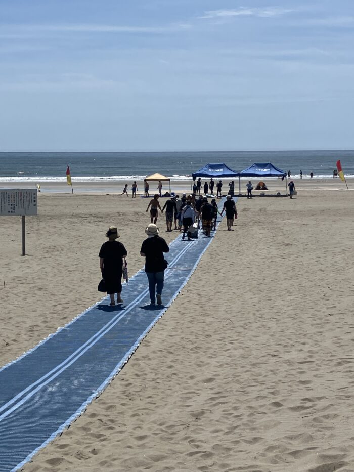 ＜モビマット＞片貝海岸にてボランティア活動を行いました