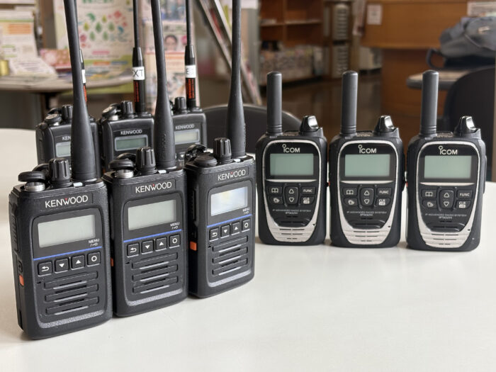 「第50回 千葉の親子三代夏祭り」に向けて、レンタル無線機の検証を実施しました。